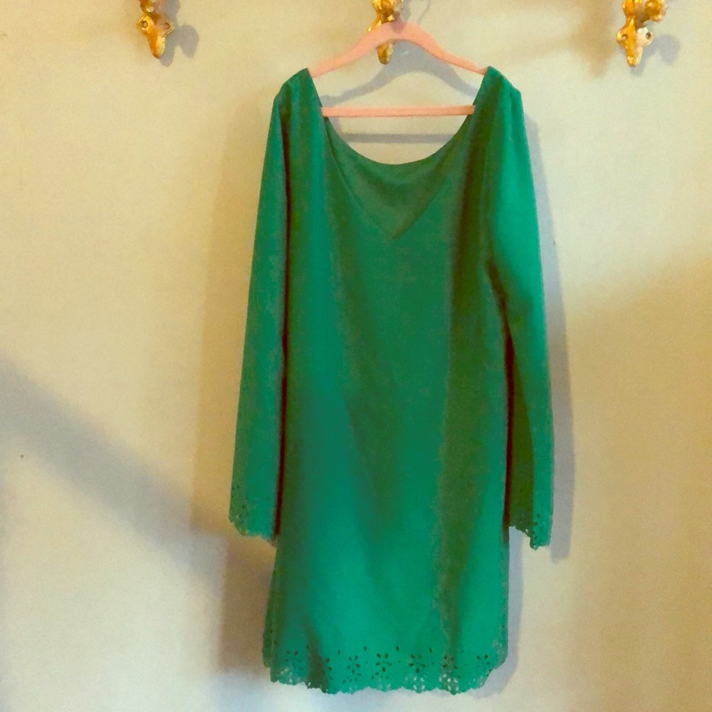 Coveted Clothing long sleeve mini dress